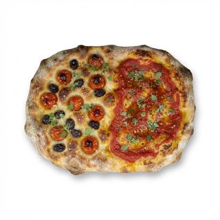 Focaccia cotta a terra pugliese