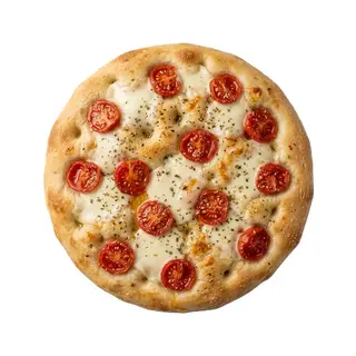 Focaccia mozzarella fiordilatte e pomodoro