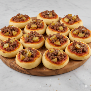 Focaccia salsiccia e patate 12 pezzi