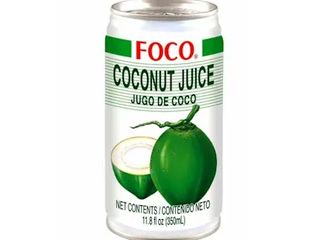 Foco coconut juice in lattina