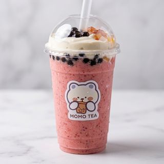 Fragola frullato con crema cheese