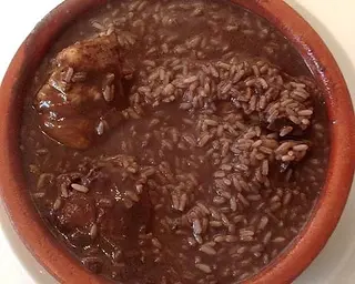 Frango Campestre com Arroz de Cabidela