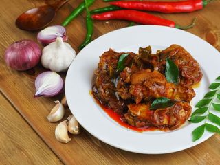 Frango Madras (Meio Picante)
