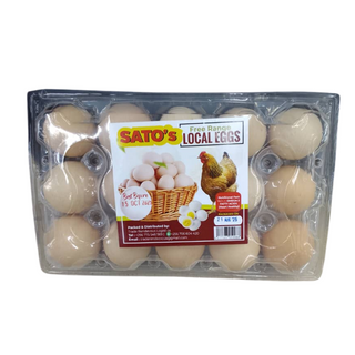Free Range Local Eggs 15 Units Pack