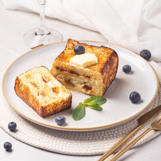 French toast cu caramelă sărată