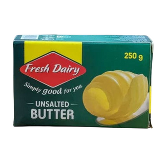 Fresh Dairy Butter Unsalted 250g