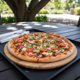 Fresh Mexican Beef Pizza