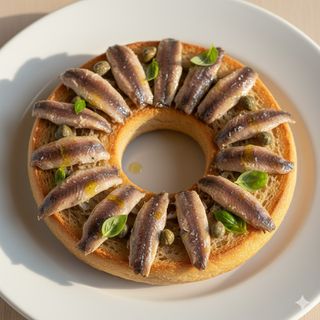 Fresina rossa acciughe