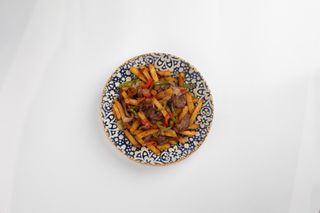 Фри с мясом(450г)