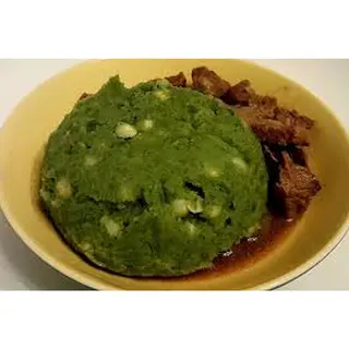 Fried mukimo