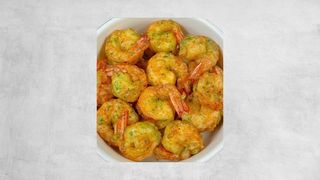 Fried shrimp balls