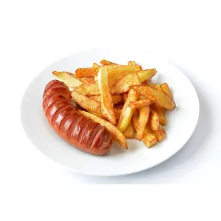Beef Samosa and Chips
