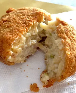 Frittatina carne e piselli