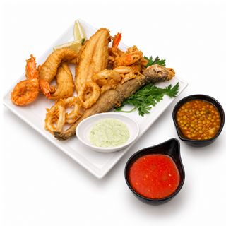 Friture De Fruits De Mer
