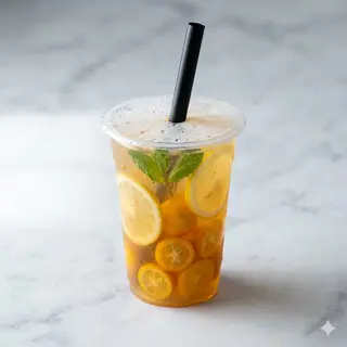17 Fruit tea kumquat limone