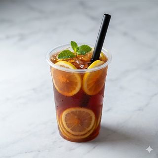 16 Fruit tea limone tè rosso