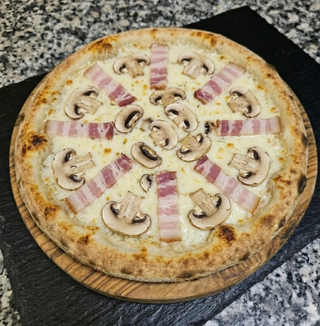 Funghi e pancetta