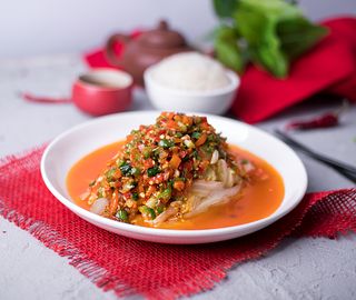 Китайская капуста в красном перце (400г)