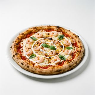 Gamberetti e panna