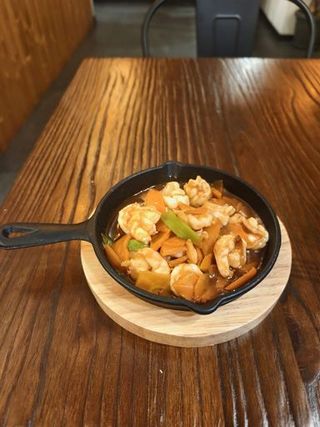 Gamberi alla piastra