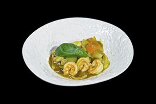 Gamberi al curry