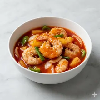 Gamberi in agrodolce