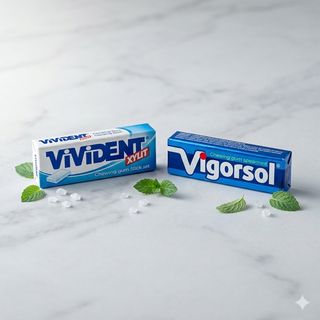 Gomme stick vivident, vigorsol