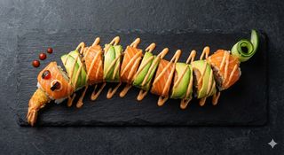 Green dragon roll
