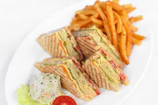 Grilled Vegetable Club