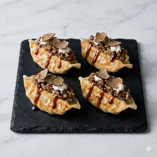 Gyoza alla piastra