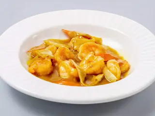 287. Gamberetti al curry