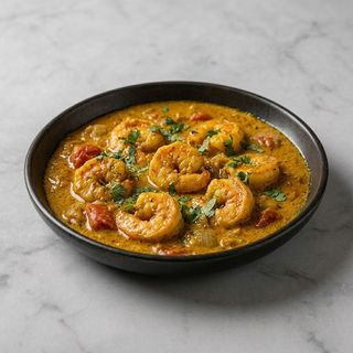 Gamberi curry