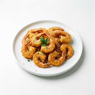Gamberi fritti