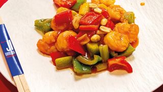 Gamberi alla gongbao