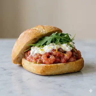 Gambero rosso bun