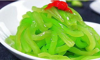 145 莴笋Gambo di lattuga cinese saltata