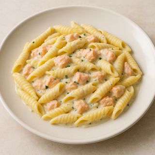 Garganelli al salmone
