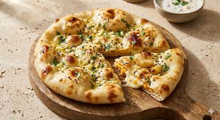 Garlic cheese kulcha
