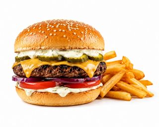 Garlic Mayo burger