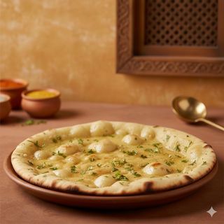 Garlic naan