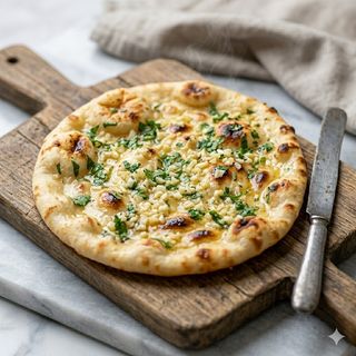Garlic naan