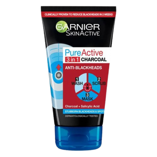 Garnier 3In1 Charcoal Anti-Blackhead 100ml