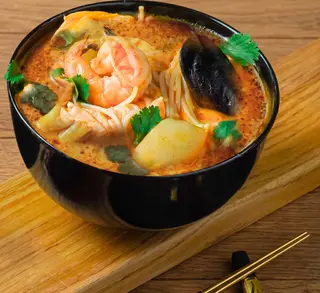 Суп с морепродуктами (360г)