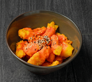 Филе рыбы в кисло-сладком соусе (400г)