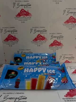 Ghiacciolini pronti da congelare maxi happy ice confezione da 10 pezzi
