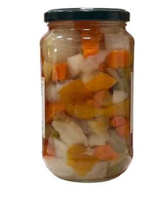 Giardiniera in aceto, vasetto da 580 g