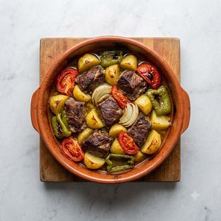 Giarra al forno con carne