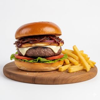 Giorgia's burger (her favorite)