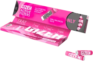 Gizeh Pink KSS + aktivni filteri