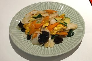 Gnocchi di riso con verdura（素年糕）